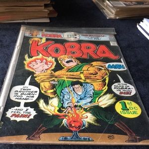 DC Comics vintage March 1976 Kobra comic book